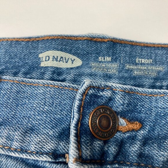 Old Navy Men's Slim Built-In Flex Jeans 31 x 30 - Picture 4 of 10